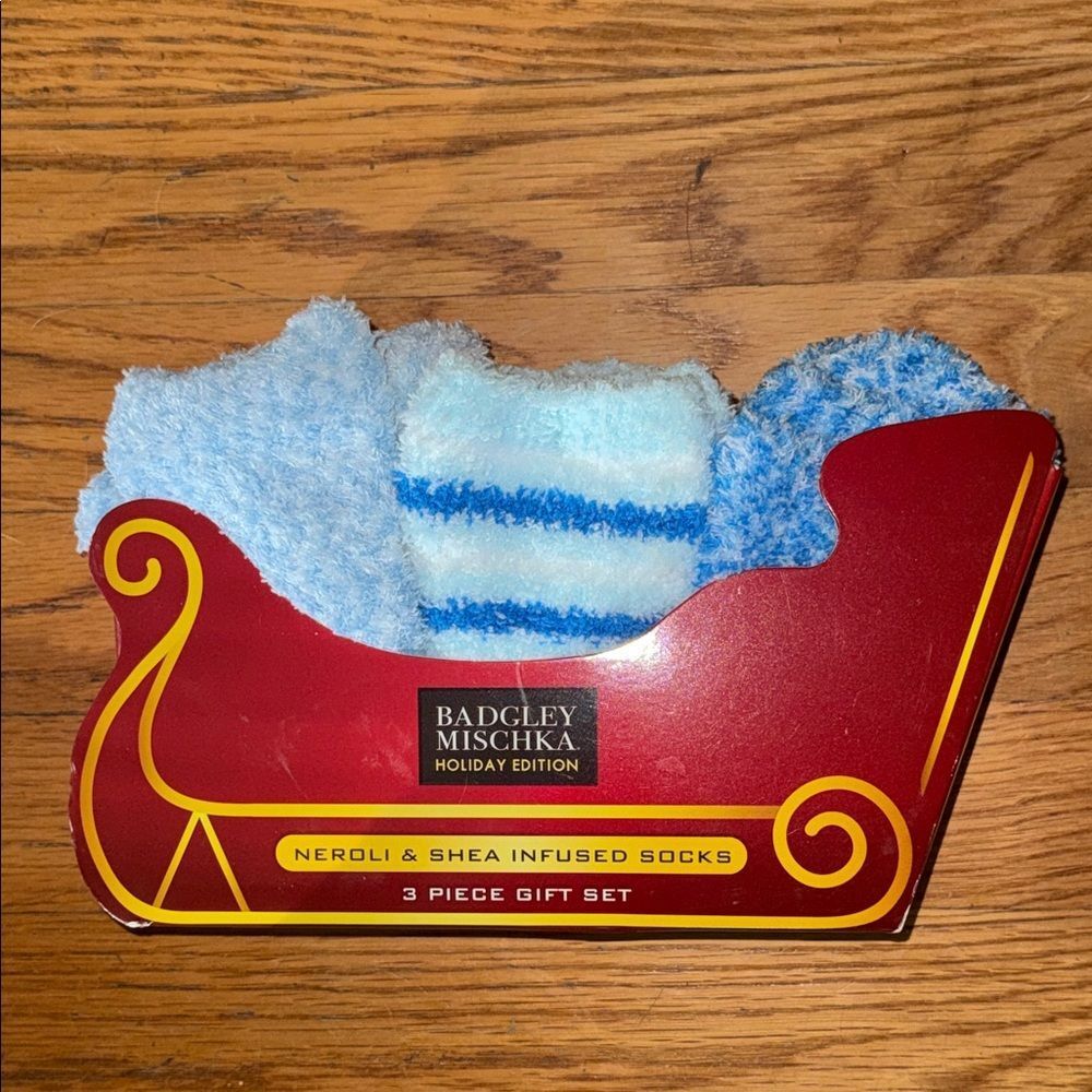 Badgley Mischka Neroli & Shea Infused Socks!